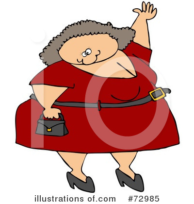 Royalty-Free (RF) Woman Clipart Illustration by djart - Stock Sample #72985