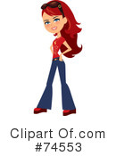 Woman Clipart #74553 by Monica