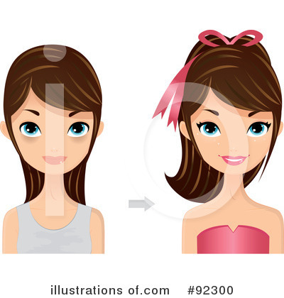 Royalty-Free (RF) Woman Clipart Illustration by Melisende Vector - Stock Sample #92300