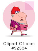 Woman Clipart #92334 by Hit Toon