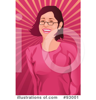 Royalty-Free (RF) Woman Clipart Illustration by mayawizard101 - Stock Sample #93001