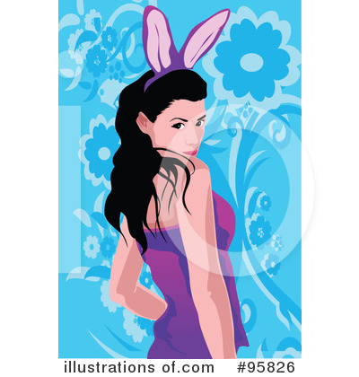 Royalty-Free (RF) Woman Clipart Illustration by mayawizard101 - Stock Sample #95826