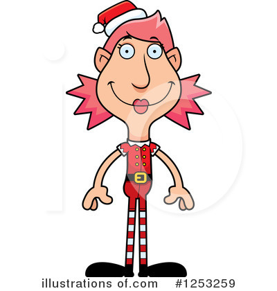 Woman Elf Clipart #1253259 by Cory Thoman