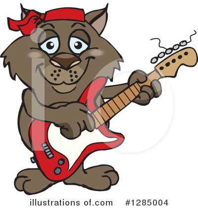 Royalty-Free (RF) Wombat Clipart Illustration by Dennis Holmes Designs - Stock Sample #1285004