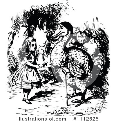 Royalty-Free (RF) Wonderland Clipart Illustration by Prawny Vintage - Stock Sample #1112625