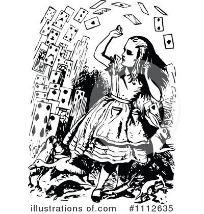 Royalty-Free (RF) Wonderland Clipart Illustration by Prawny Vintage - Stock Sample #1112635