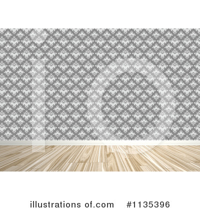 Royalty-Free (RF) Wood Floor Clipart Illustration by Arena Creative - Stock Sample #1135396