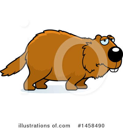 Groundhog Clipart #1458490 by Cory Thoman