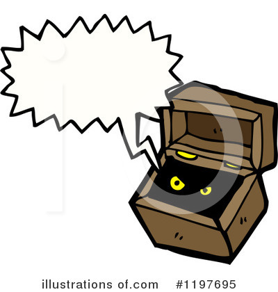 Royalty-Free (RF) Wooden Box Clipart Illustration by lineartestpilot - Stock Sample #1197695
