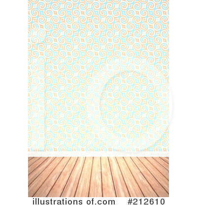 Royalty-Free (RF) Wooden Floor Clipart Illustration by Arena Creative - Stock Sample #212610