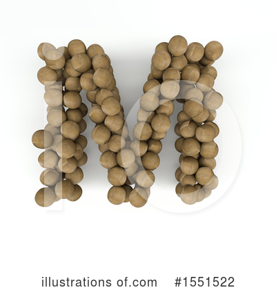 Wooden Letter Clipart #1551522 by KJ Pargeter