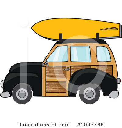 Royalty-Free (RF) Woodie Clipart Illustration by djart - Stock Sample #1095766