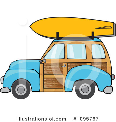 Royalty-Free (RF) Woodie Clipart Illustration by djart - Stock Sample #1095767