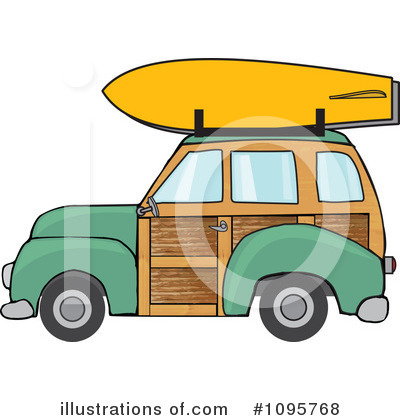 Royalty-Free (RF) Woodie Clipart Illustration by djart - Stock Sample #1095768
