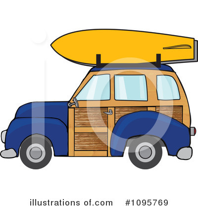 Royalty-Free (RF) Woodie Clipart Illustration by djart - Stock Sample #1095769