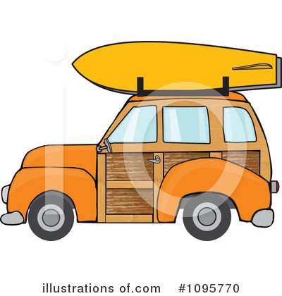 Royalty-Free (RF) Woodie Clipart Illustration by djart - Stock Sample #1095770