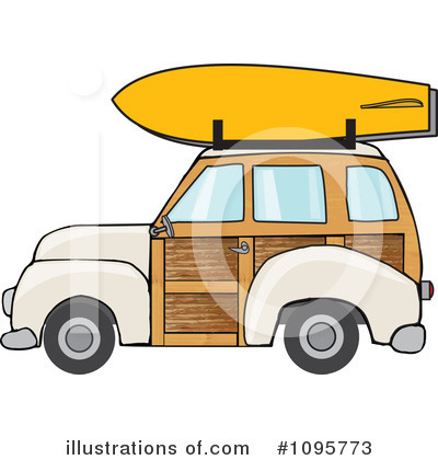 Royalty-Free (RF) Woodie Clipart Illustration by djart - Stock Sample #1095773
