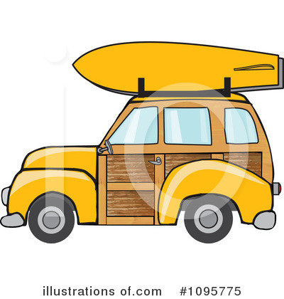 Royalty-Free (RF) Woodie Clipart Illustration by djart - Stock Sample #1095775