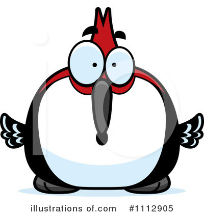 Royalty-Free (RF) Woodpecker Clipart Illustration by Cory Thoman - Stock Sample #1112905