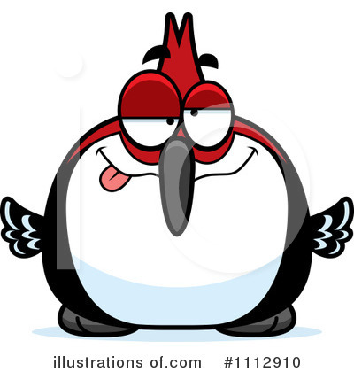 Royalty-Free (RF) Woodpecker Clipart Illustration by Cory Thoman - Stock Sample #1112910