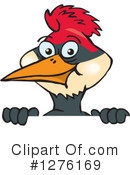 Woodpecker Clipart #1276169 by Dennis Holmes Designs