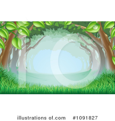 Forest Clipart #1091827 by AtStockIllustration