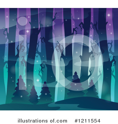 Royalty-Free (RF) Woods Clipart Illustration by visekart - Stock Sample #1211554