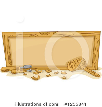 Royalty-Free (RF) Woodworking Clipart Illustration by BNP Design Studio - Stock Sample #1255841