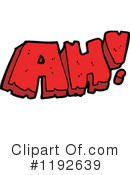 Word Ah Clipart #1192639 by lineartestpilot