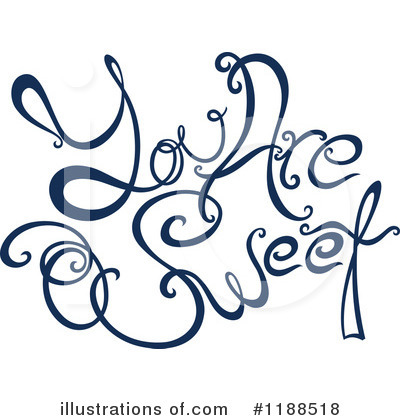 Royalty-Free (RF) Word Clipart Illustration by Cherie Reve - Stock Sample #1188518