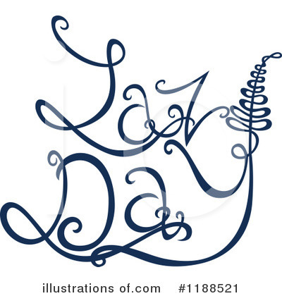 Royalty-Free (RF) Word Clipart Illustration by Cherie Reve - Stock Sample #1188521
