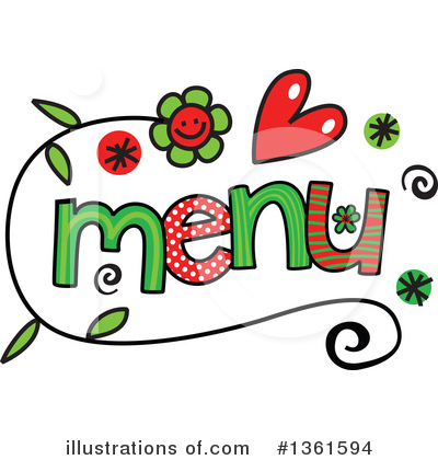 Royalty-Free (RF) Word Clipart Illustration by Prawny - Stock Sample #1361594