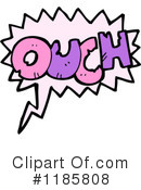 Word Ouch Clipart #1185808 by lineartestpilot