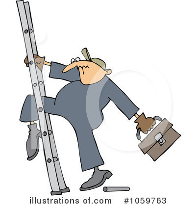 Royalty-Free (RF) Worker Clipart Illustration by djart - Stock Sample #1059763