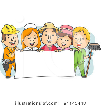 Royalty-Free (RF) Worker Clipart Illustration by BNP Design Studio - Stock Sample #1145448