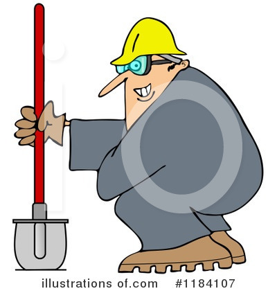 Construction Worker Clipart #1184107 by djart