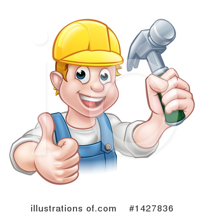 Royalty-Free (RF) Worker Clipart Illustration by AtStockIllustration - Stock Sample #1427836
