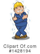 Worker Clipart #1428194 by David Rey