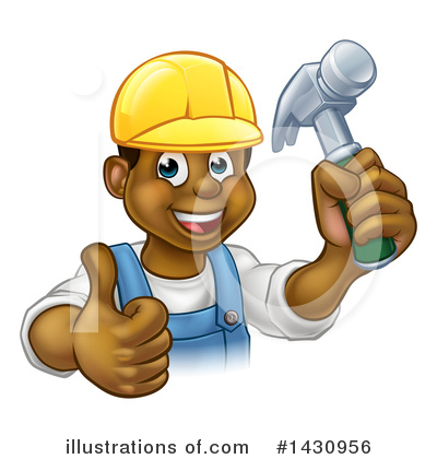 Royalty-Free (RF) Worker Clipart Illustration by AtStockIllustration - Stock Sample #1430956