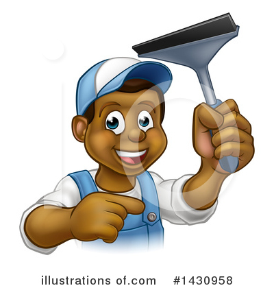 Royalty-Free (RF) Worker Clipart Illustration by AtStockIllustration - Stock Sample #1430958