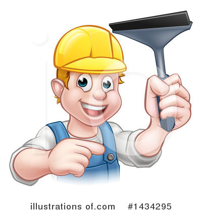 Royalty-Free (RF) Worker Clipart Illustration by AtStockIllustration - Stock Sample #1434295