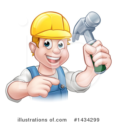 Royalty-Free (RF) Worker Clipart Illustration by AtStockIllustration - Stock Sample #1434299