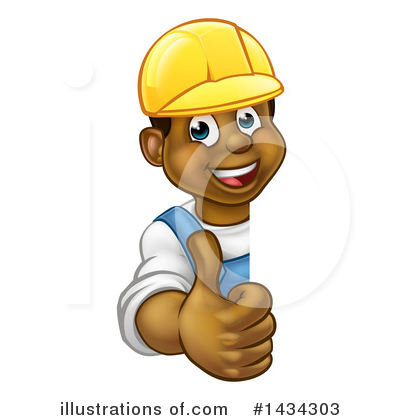 Royalty-Free (RF) Worker Clipart Illustration by AtStockIllustration - Stock Sample #1434303