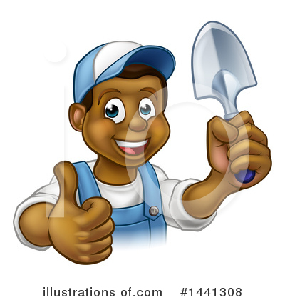 Royalty-Free (RF) Worker Clipart Illustration by AtStockIllustration - Stock Sample #1441308