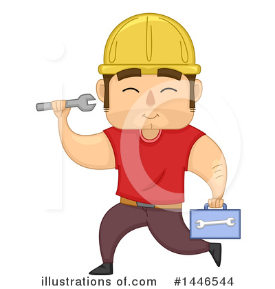 Worker Clipart #1446544 by BNP Design Studio