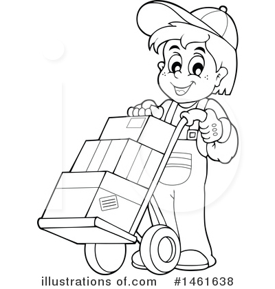Delivery Clipart #1461638 by visekart