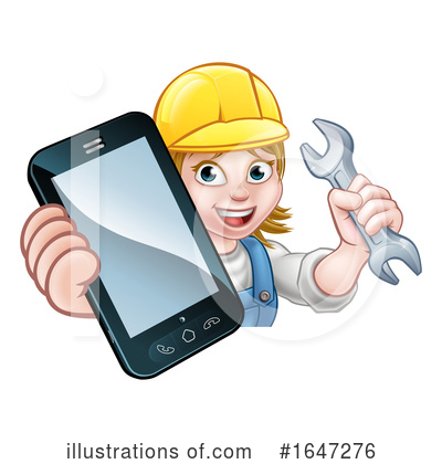 Royalty-Free (RF) Worker Clipart Illustration by AtStockIllustration - Stock Sample #1647276