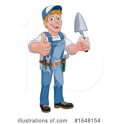 Royalty-Free (RF) Worker Clipart Illustration by AtStockIllustration - Stock Sample #1648154