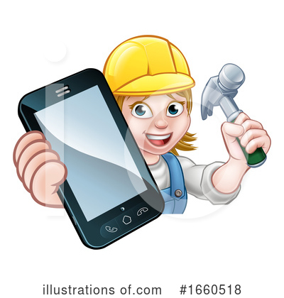 Royalty-Free (RF) Worker Clipart Illustration by AtStockIllustration - Stock Sample #1660518