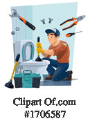 Worker Clipart #1706587 by Vector Tradition SM